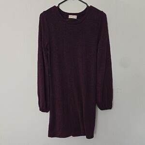 Purple Long Sleeve Top